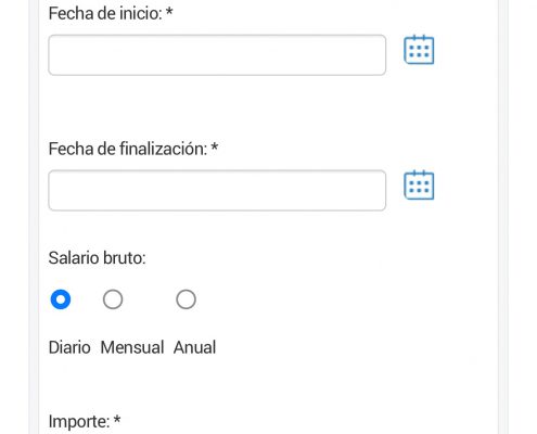 Cálculo de la indemnización por despido