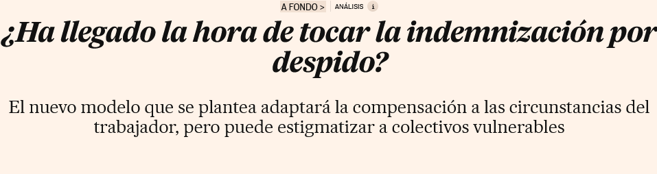CINCO DIAS DESPIDO