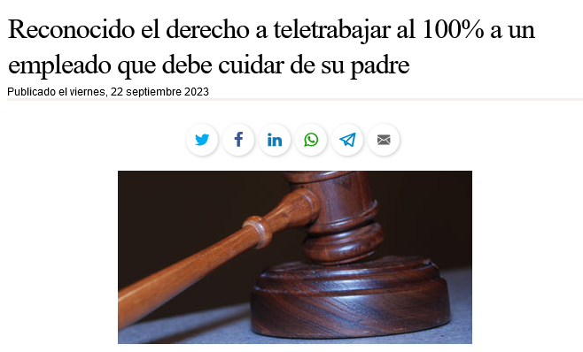 DESPIDO TELETRABAJO