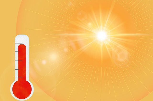 calor extremo en el trabajo